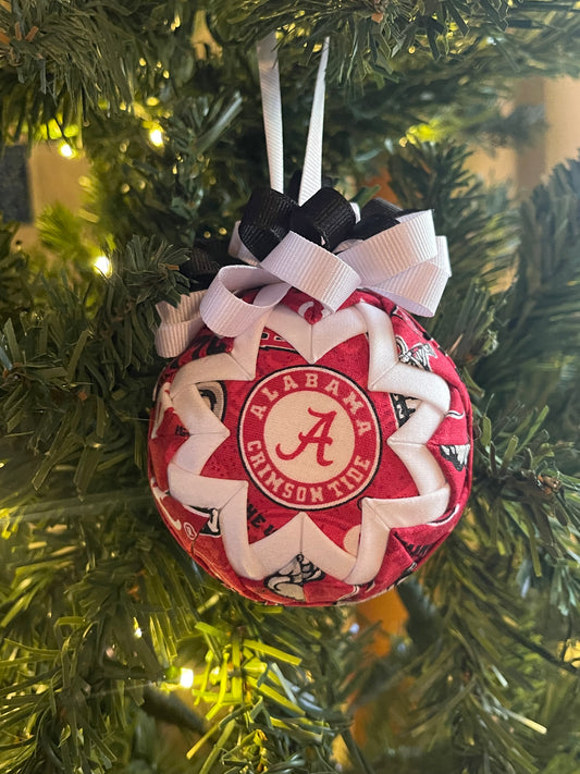 Alabama crimson tide team Christmas ornament gift